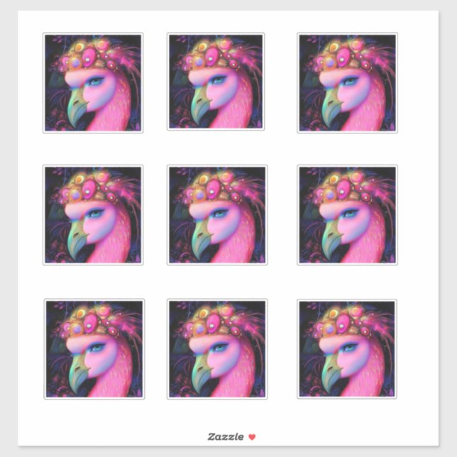 Cosmic Flamingo Queen (Sheet)