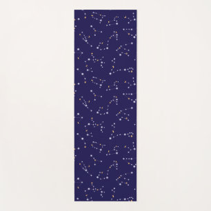 Cosmic Flow Midnight Blue Yoga Mat