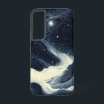 Cosmic Flow Phone Case<br><div class="desc">A river of stars twists through a dark sky in a surreal and dreamlike journey through the cosmos.</div>