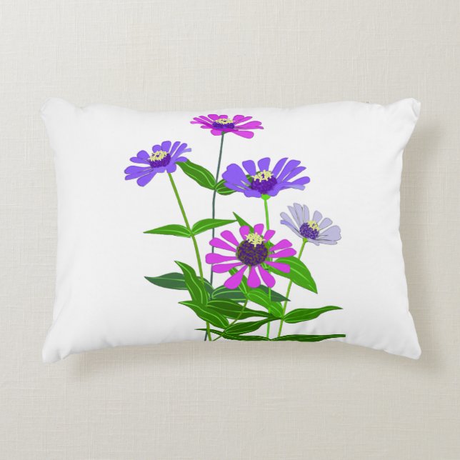 Cosmic Flower Art Decorative Cushion (Front)