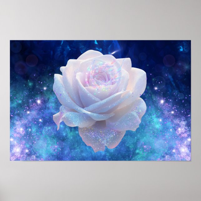 Cosmic Flower Poster (Front)