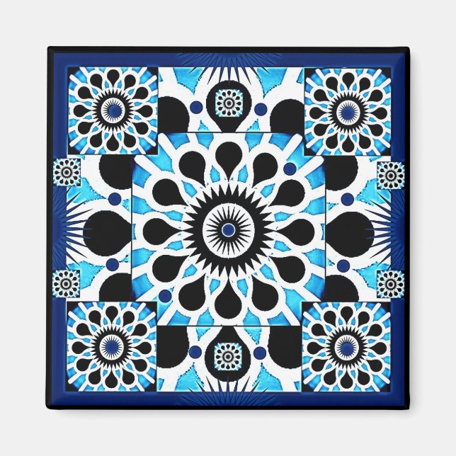 Cosmic Flowers III Magnet (Front)