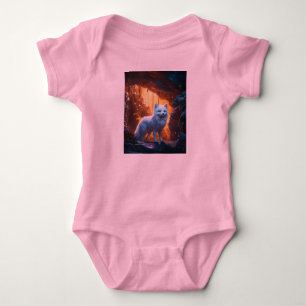Cosmic Fluff Baby Bodysuit – Adorable Alien Compan
