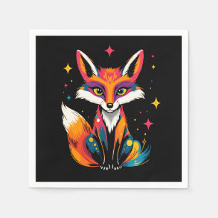 Cosmic Fox Napkin