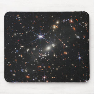 Cosmic Galaxy Cluster Deep Space Desk Mat Mouse Pad