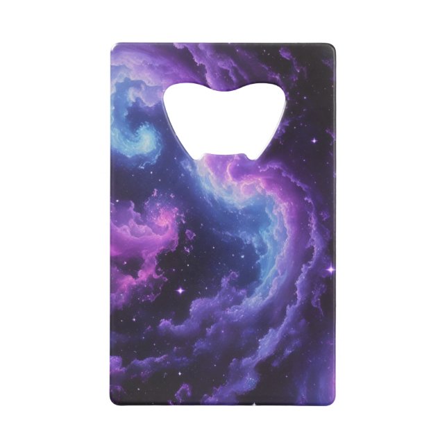 Cosmic Galaxy Nebula Abstract Space Art Design (Front)