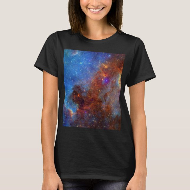 Cosmic Galaxy Nebula Plus Size Sweat Shirt (Front)