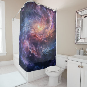 Cosmic Galaxy Shower Curtain