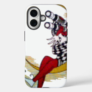 Cosmic Gaze: Elf on the Moon Adventure iPhone 16 Case
