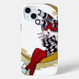 Cosmic Gaze: Elf on the Moon Adventure iPhone 15 Mini Case