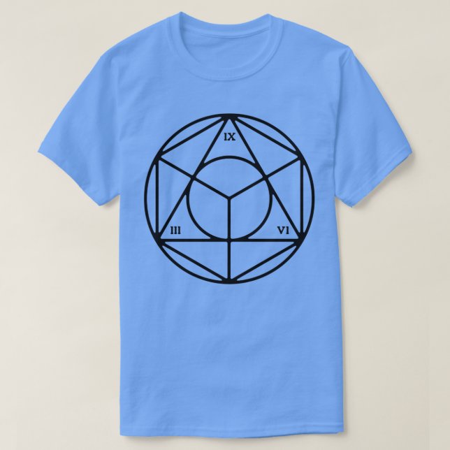 Cosmic Geometry T-Shirt (Design Front)