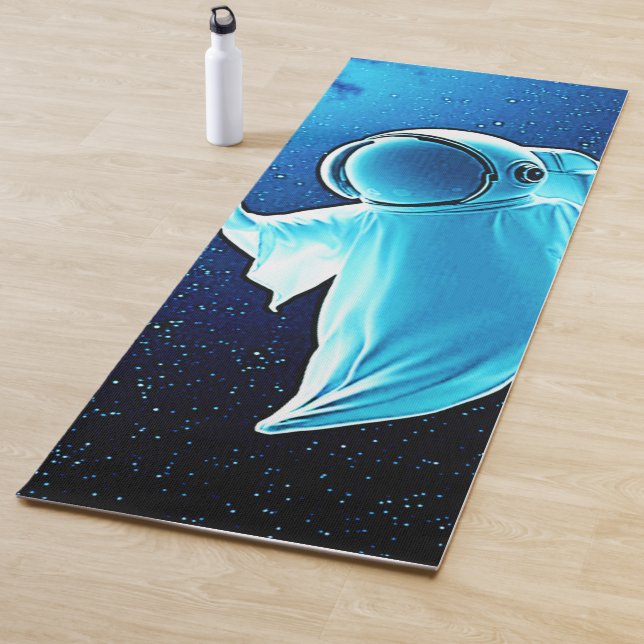 Cosmic Ghost in Space Design Yoga Mat (In Situ)