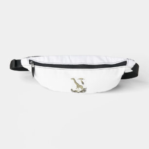 Cosmic Giraffe Funny Giraffe for Women Men Weird U Bum Bags