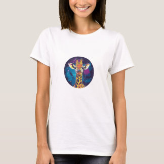 Cosmic Giraffe Universe Adventure T-Shirt