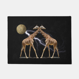 COSMIC GIRAFFES DOORMAT