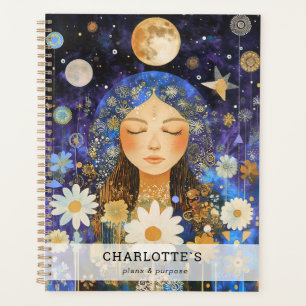 Cosmic Girl Boho Moon Planner