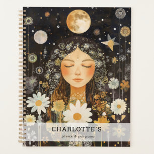 Cosmic Girl Boho Moon Planner