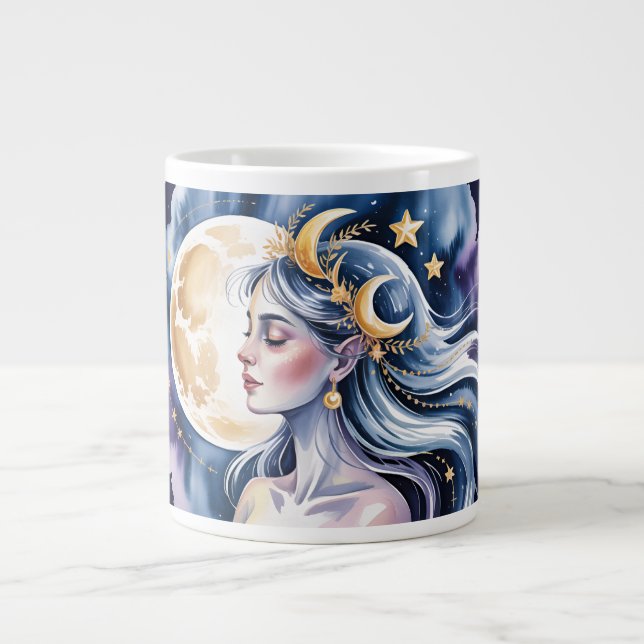 Cosmic goddess large coffee mug (Front)