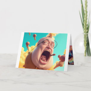 Cosmic Greetings from the Farting Weirdo Aliens Card