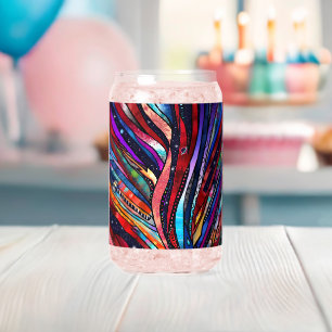 Cosmic Groove Can Glass