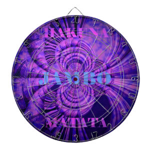 Cosmic Hakuna Art Print Dartboard