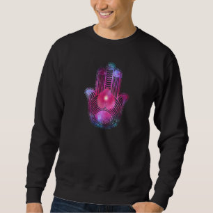 Cosmic Hand Spiritual Buddha Zen Sweatshirt