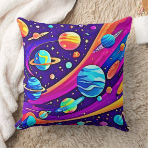 Cosmic Harmony Art Cushion