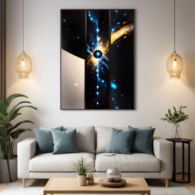 Cosmic Harmony Canvas Print (Creator Uploaded)