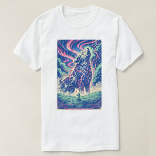 Cosmic Howl Dog Shirt