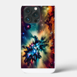Cosmic indigo colours mystic mesmerising landscape iPhone 13 pro case