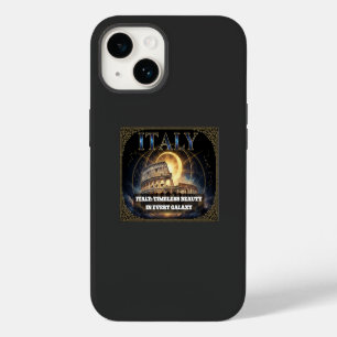 Cosmic Italy Roman Colosseum Celestial Art iPhone 14 Case