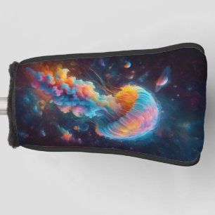 Cosmic Jellyfish Artwork Golf Head Cover