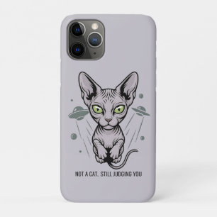 Cosmic Judging Sphynx Cat Art Case-Mate iPhone Case