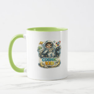 Cosmic Kid Cute Astronaut Coffee Mug