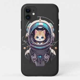 Cosmic Kitty's Final Frontier Case-Mate iPhone Case