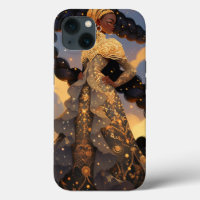 Cosmic Lady African American Fantasy Art