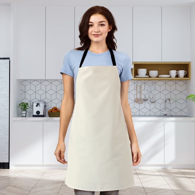 Cosmic Latte Solid Colour Apron (Creator Uploaded)