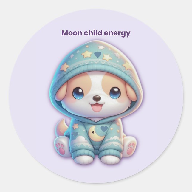 Cosmic Lavender Sticker (Front)
