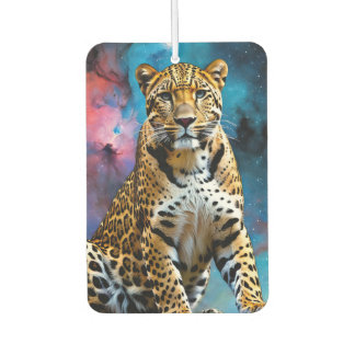 Cosmic Leopard Car Air Freshener