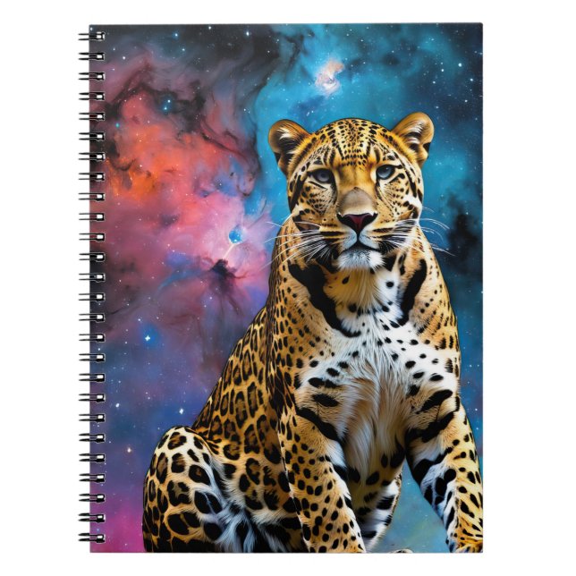 Cosmic Leopard Notebook (Front)