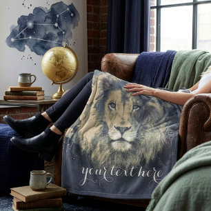 COSMIC LION KING   Custom Fleece Blanket