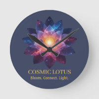 Cosmic Lotus Flower | Galaxy Bloom (NO NUMBERS)