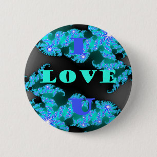 Cosmic Love Elements Art Print 6 Cm Round Badge