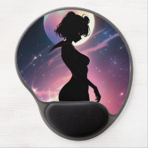 Cosmic Lunar Scout Anime Dream Mousepad