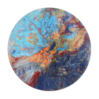 Cosmic marbles cutting board