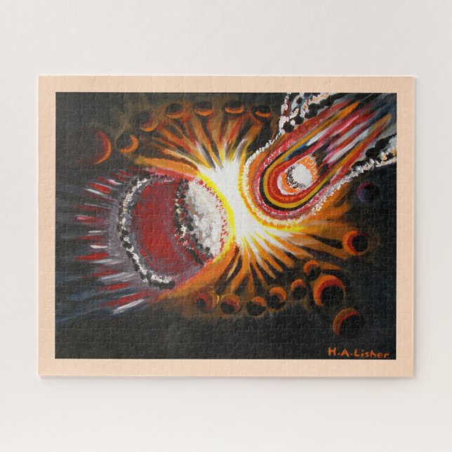 Cosmic moment jigsaw puzzle (Horizontal)