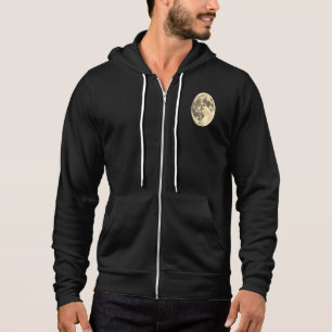 Cosmic Moon Phase Sweatshirt – Unisex Style