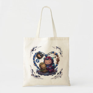 Cosmic Motherhood Astronaut Love Tote Bag