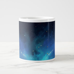 Cosmic Nebula Abstract Galaxy Space Art Large Coffee Mug