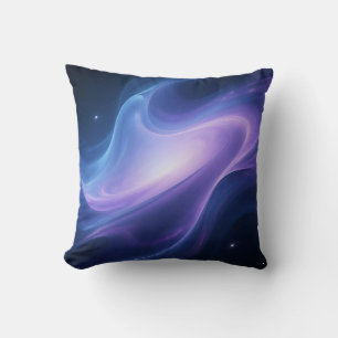 Cosmic Nebula Galaxy Swirl Abstract Cushion